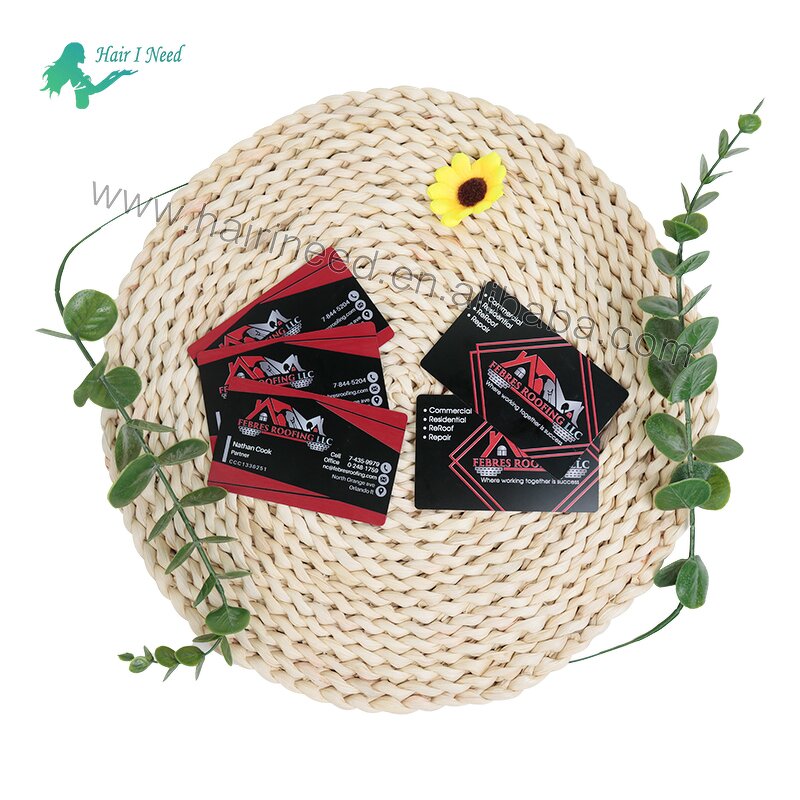 Metal Business Card - Fashion China Shiny Mirror with Customer's Information