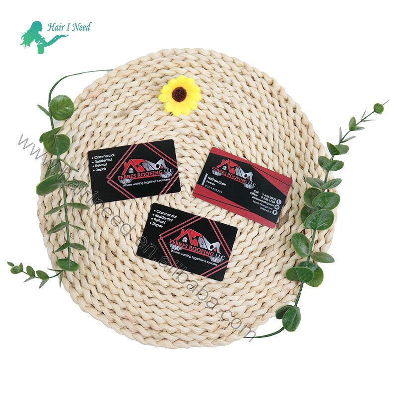 Metal Business Card - Customized Luxury Card Size VIP Member with Laser Engraving