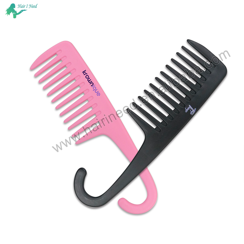 Wide Tooth Combs - Wholesale Custom Logo Detangling for Wigs Wet Curly Hair