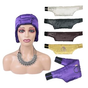 Head Bands - Custom Logo Silk Satin Hair for Girls Hair Accessories Insert Cotton