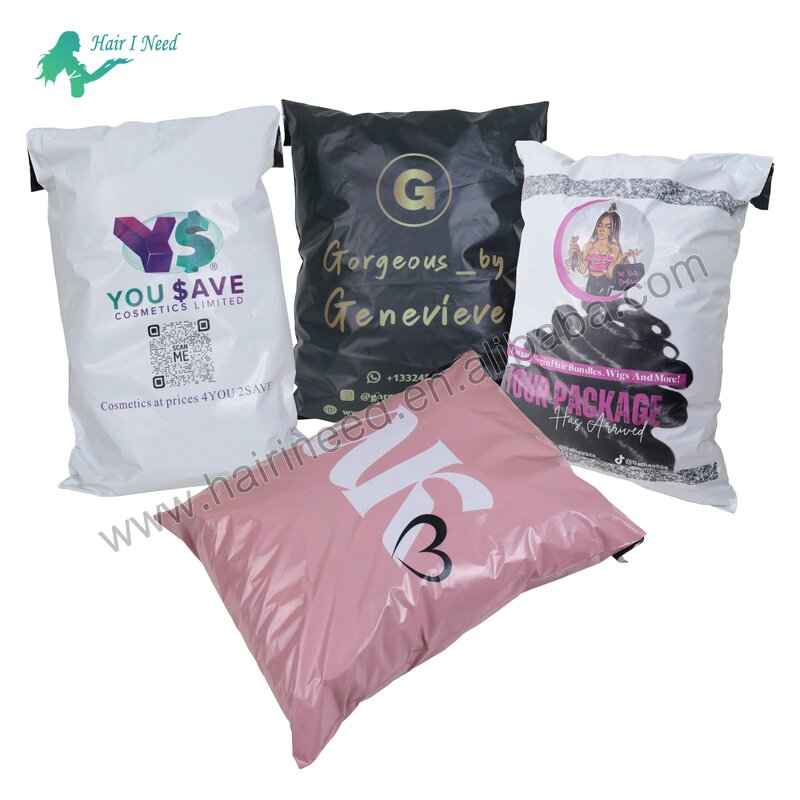 Poly Mailer - Custom Printed Logo Flowers Plastic Mailing Bags for Package