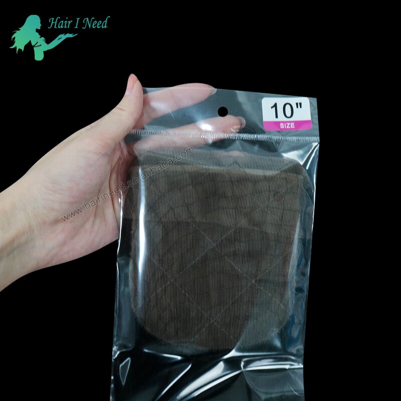 Hair Extension Packaging Bag - Plastic Closure Self Sealing Adhesive Transparent