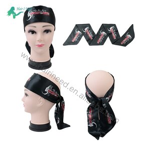 Satin Head Wrap - Wholesale Customized Logo for Women Satin Lined Edge