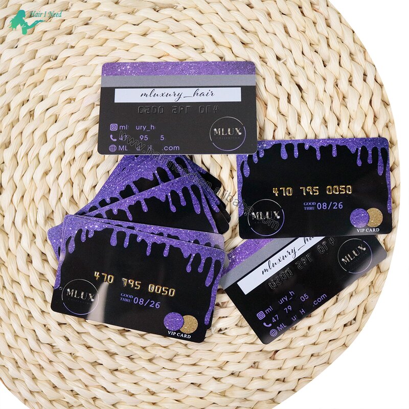 PVC Plastic Card - Custom Logo Waterproof Luxury Business Gift Cards