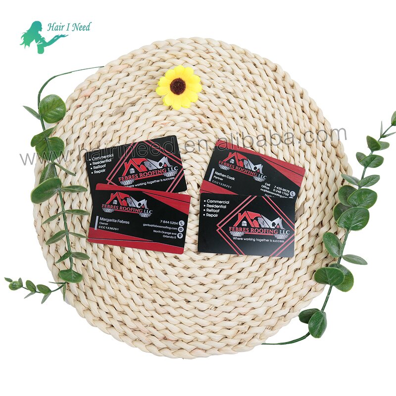 Metal Business Card - Fashion China Shiny Mirror with Customer's Information