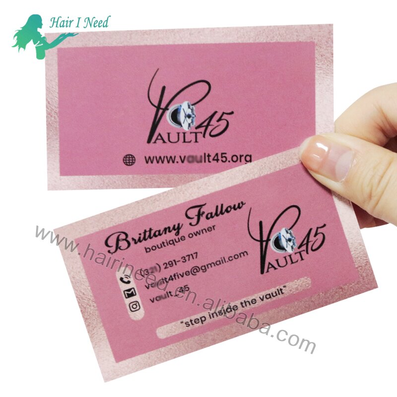 Business Card - Custom Promotional Use Double Sides Printing Paper Advertising