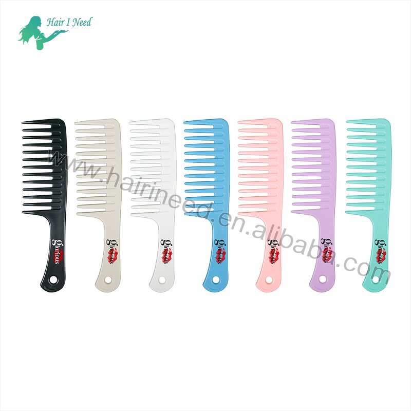 Hair Comb - Custom Logo Salon Women Styling Durable Large Wide Tooth