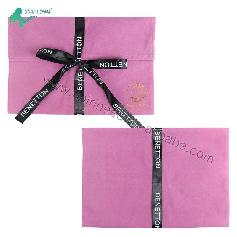 Velvet Bags - Custom Logo Luxury Packaging Eco Friendly Dust Envelope for Hair