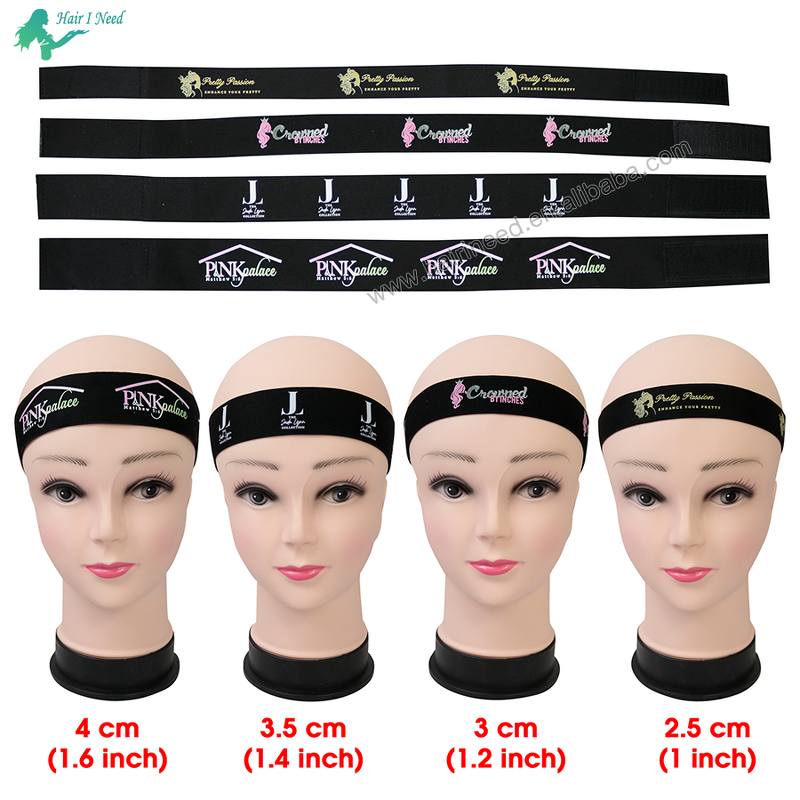 Wig Elastic Head Band - Custom Logo Personalised for Human Hair Frontal Lace