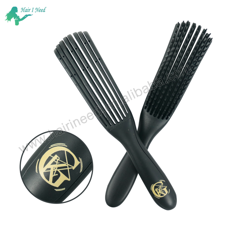 Detangling Brush - Wet with Custom Logo Octopus Hollow for Curly Hair