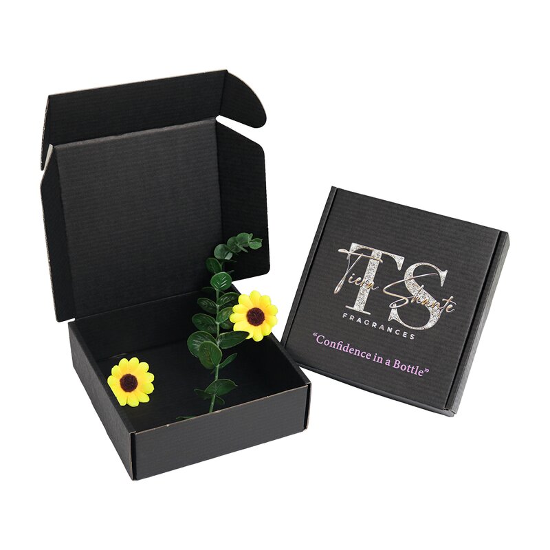 Cosmetic Paper Box - Custom Luxury Cardboard Black Gift Packaging
