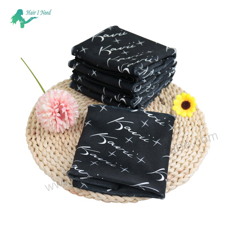 Towel - Custom Design Logo Printed Bamboo Fiber Microfiber for Salon Gym Quick Drying