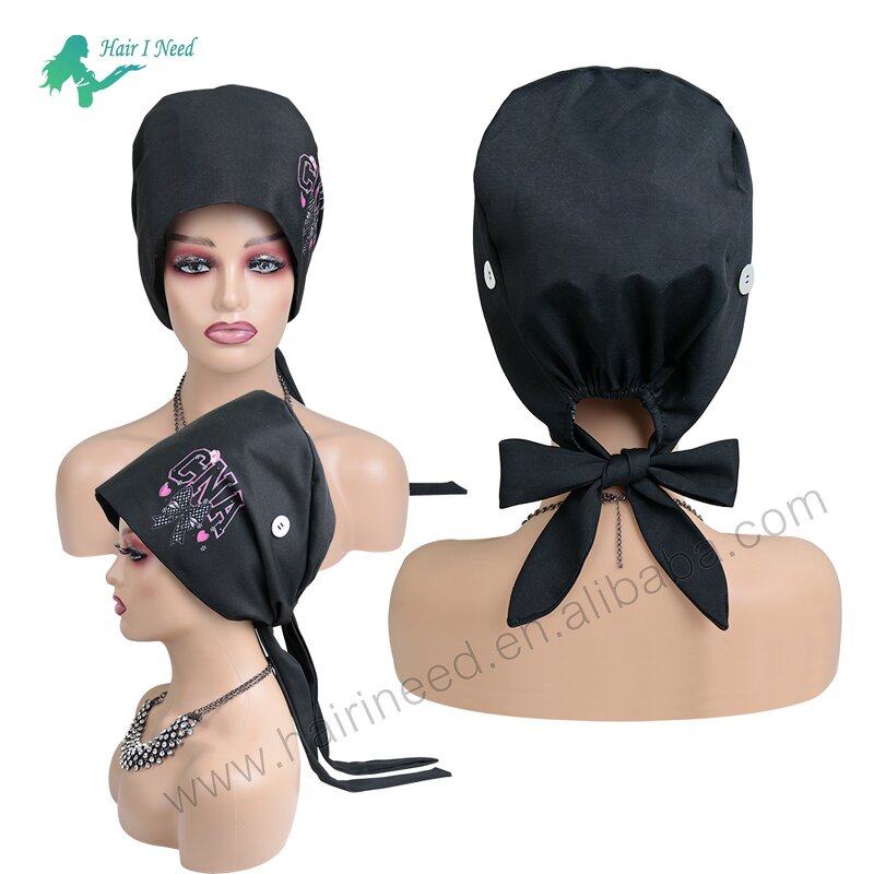 Surgical Hats Manufacturer - Custom Logo Fashionable Printed Easy Adjust for Men Women