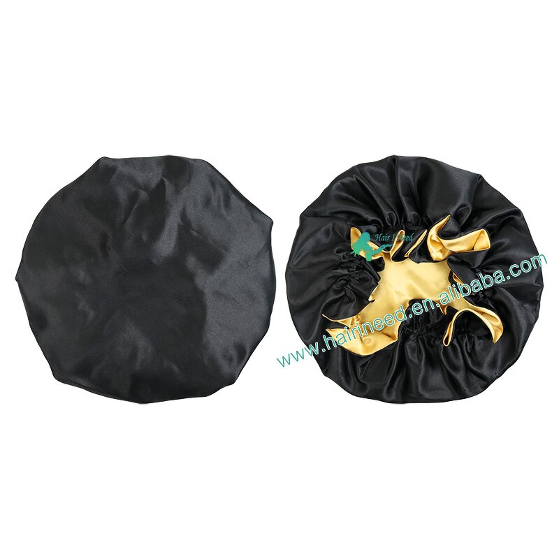 Satin Bonnet - Stock Color Sleep Double Layer Silky Reversible for Women