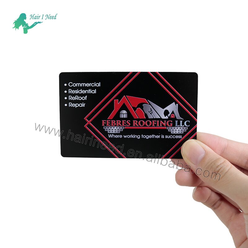 Metal Business Cards - Custom Luxury CR80 Size for Laser Engraving