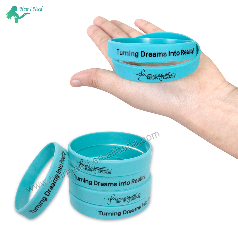 Silicone Bracelet - Custom Logo Fitness Sports for Promotional Gift Personalized