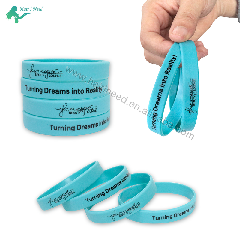 Silicone Bracelet - Custom Logo Fitness Sports for Promotional Gift Personalized