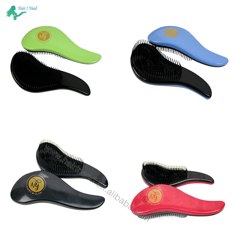 Hair Brush - Wholesale Custom Logo Women's Soft Touch Anti-Static Detangling