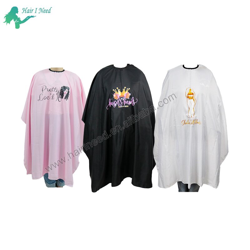 Hairdressing Cape - Custom Logo Waterproof Salon Makeup Haircut Gown Barber