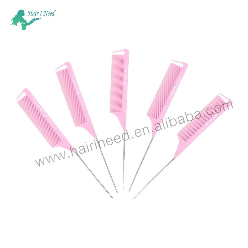 Parting Comb - Custom Logo Factory Price Salon Styling Carbon Braiding Metal