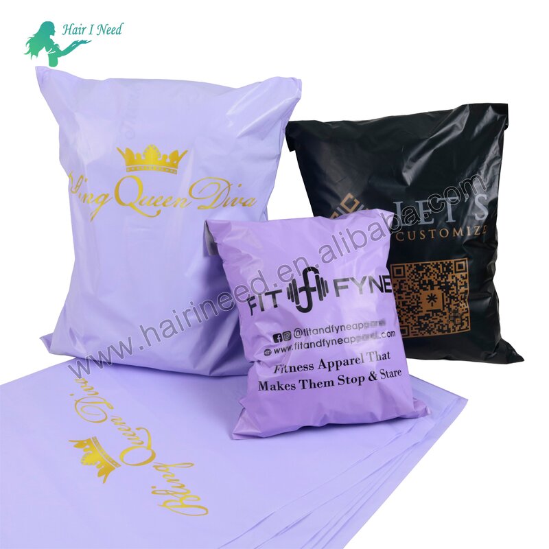 Poly Mailer - Custom Printed Logo Flowers Plastic Mailing Bags for Package