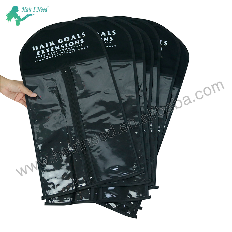 Satin Storage Pouches - Custom Logo Printed Luxury Zipper Bag for Suit Coat