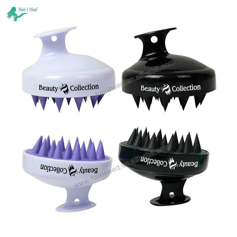 Scalp Massage Comb - Silicone Head Shampoo Brush for Hair Washing Body Massage