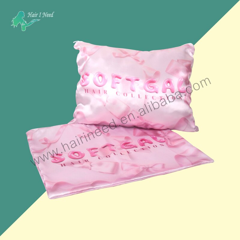 Satin Silk Bag - Custom Gift Cosmetic with High Quality Zipper for Hair