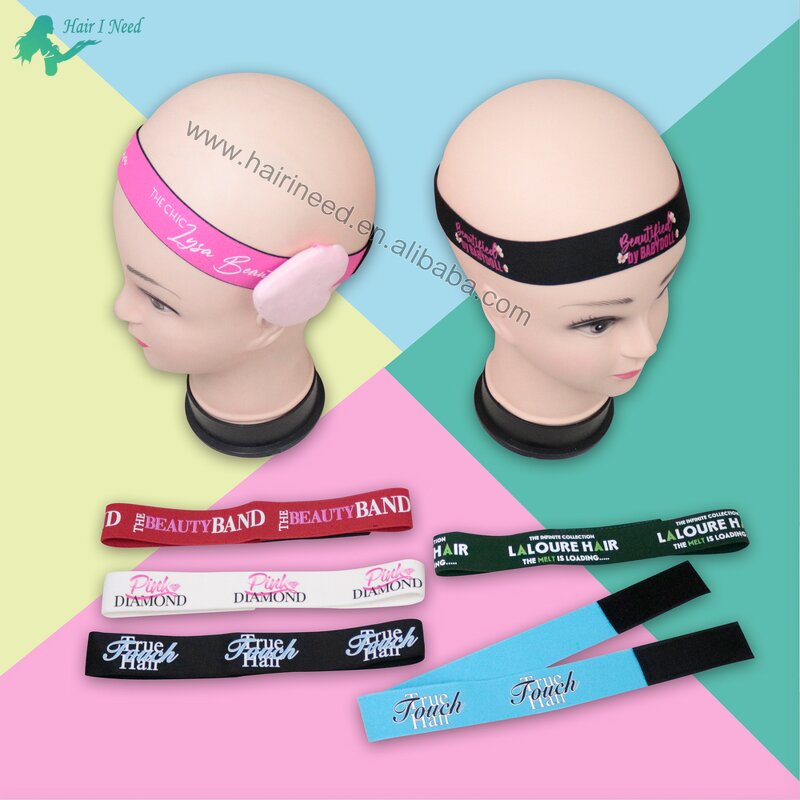 Wig Elastic Head Band - Custom Logo Personalised for Human Hair Frontal Lace