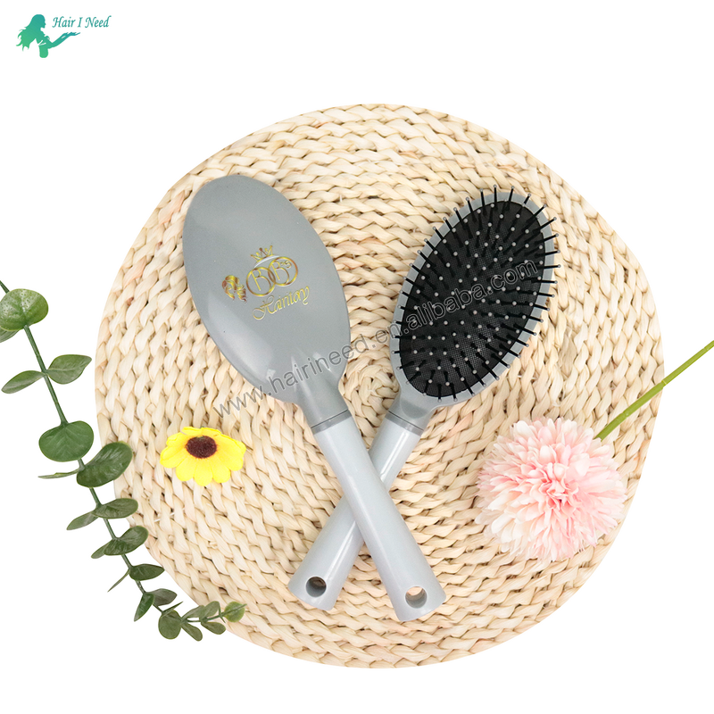 Hair Brush - Custom Logo Print Plastic Air Cushion Comb for Smoothing Massage