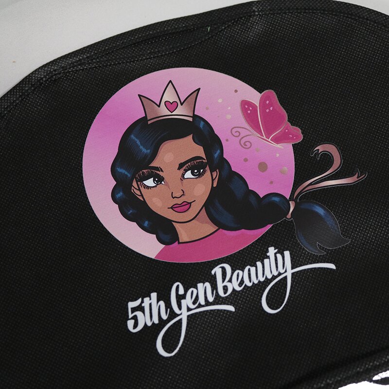 Wig Packaging Bag - Free Sample Custom Logo PVC Window Non Woven with Hanger