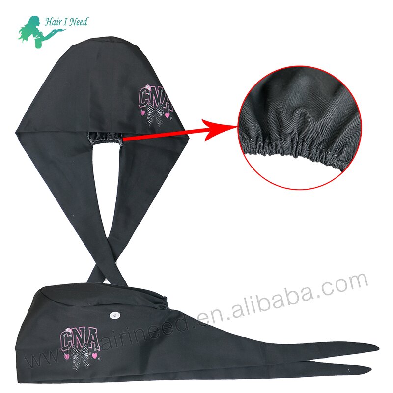 Surgical Hats - Adjustable Custom Private Label Satin Lined Cartoon Nursing Caps
