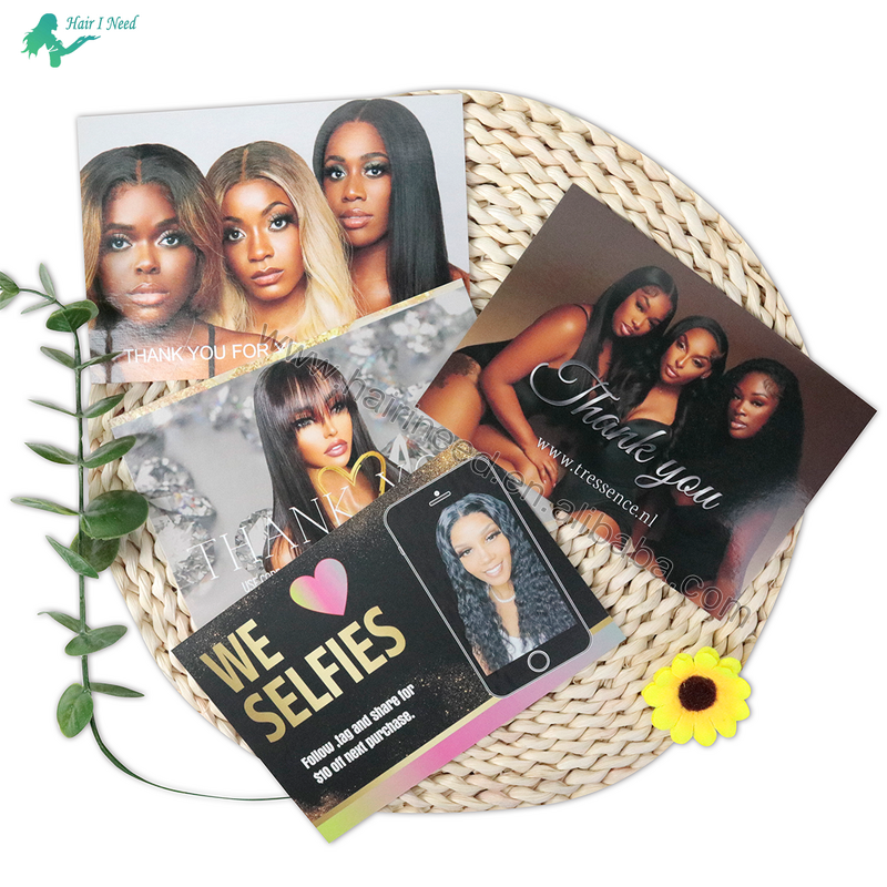 Thank You Card - Custom Product Feedback Gift Greeting for Small Business