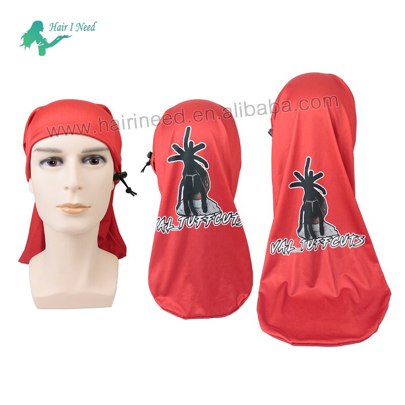 Dread Loc Cap - Designer Long Braid Full Cover Hair Night Sleep with Drawstring