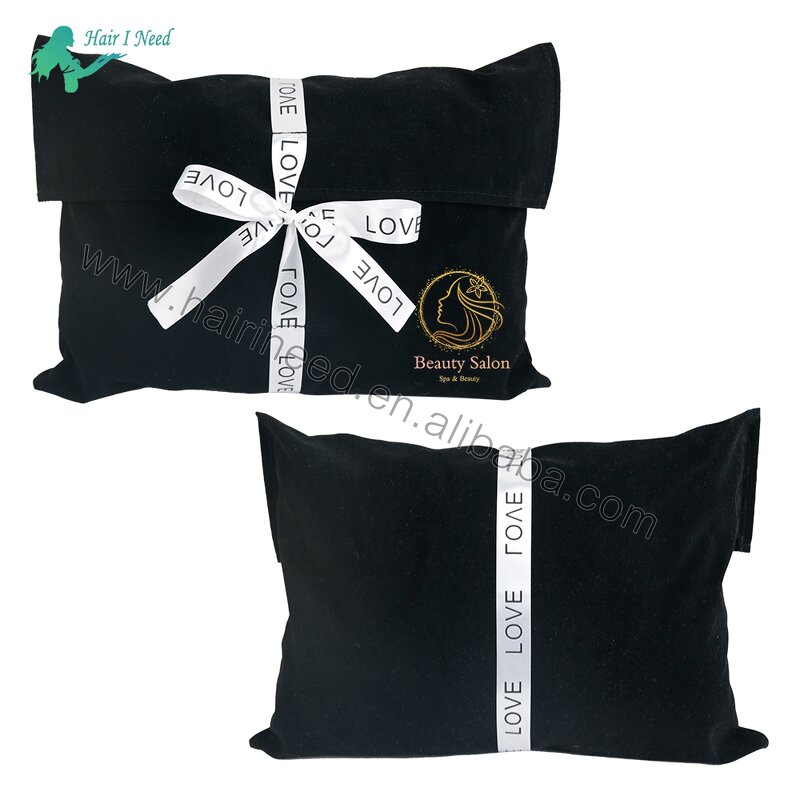 Velvet Bags - Custom Logo Luxury Packaging Eco Friendly Dust Envelope for Hair