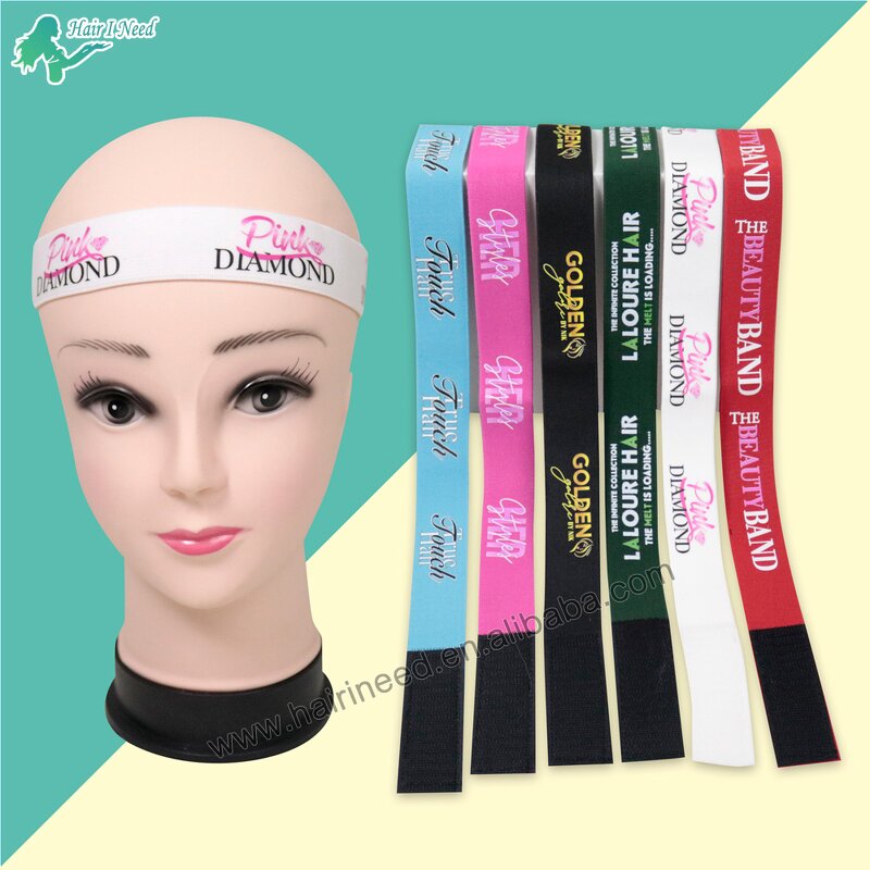 Wig Elastic Head Band - Custom Logo Personalised for Human Hair Frontal Lace