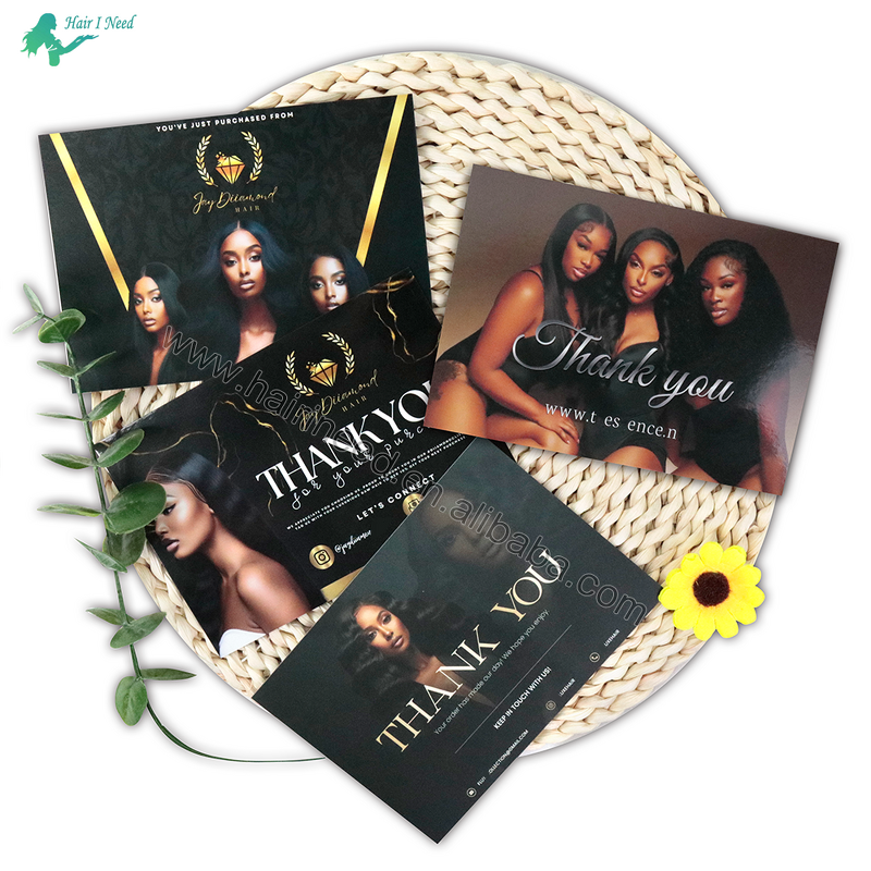 Thank You Card - Custom Product Feedback Gift Greeting for Small Business