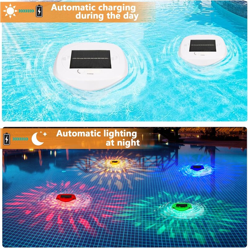 Solar Hanging Garden Lights - Solar Rechargeable Bathroom Light Multifunctional