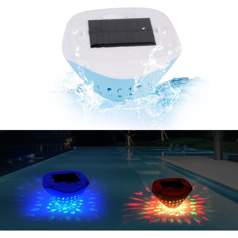 Multicolor Color-changing Garden Decoration Lamp - Outdoor Floating Pool Projector