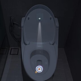 Potty Toilet Projector Light - Custom New Innovative Toilet Night Light