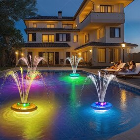 LED Colorful Water Floating Light - for Pool Swimming Fountain Pump RGB