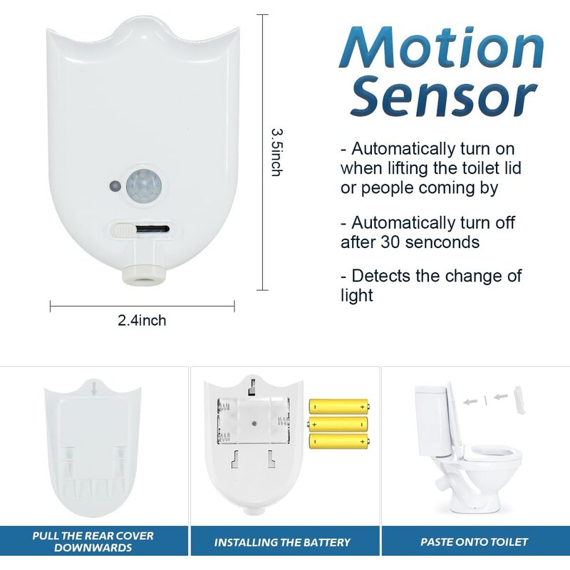 Potty Toilet Projector Light - Custom New Innovative Toilet Night Light