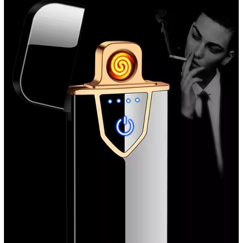 Metal USB Rechargeable Electric Smoking Lighters - Manufacturer