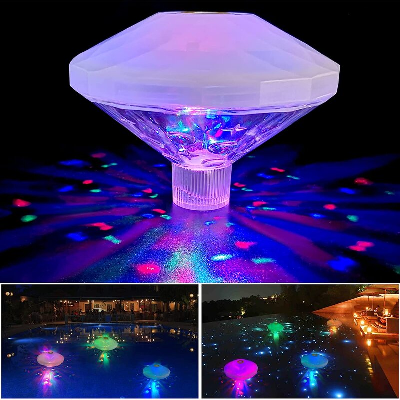 Float Waterproof Light - Hanging Pool Lights for Swimming Pools