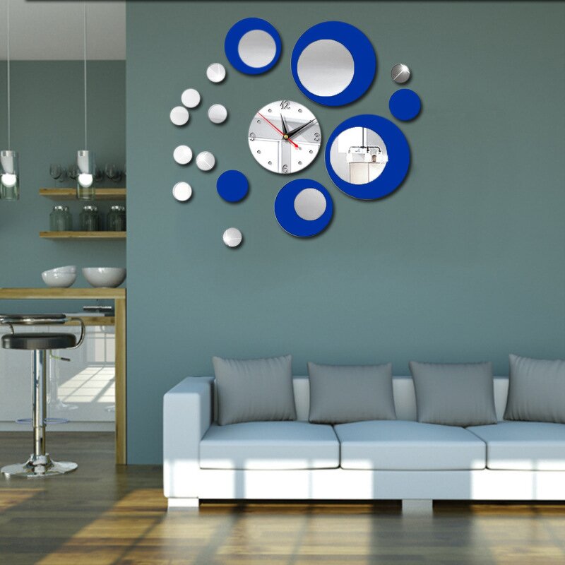 Wall Clock - 3D Frameless Design DIY Art Wall Clocks