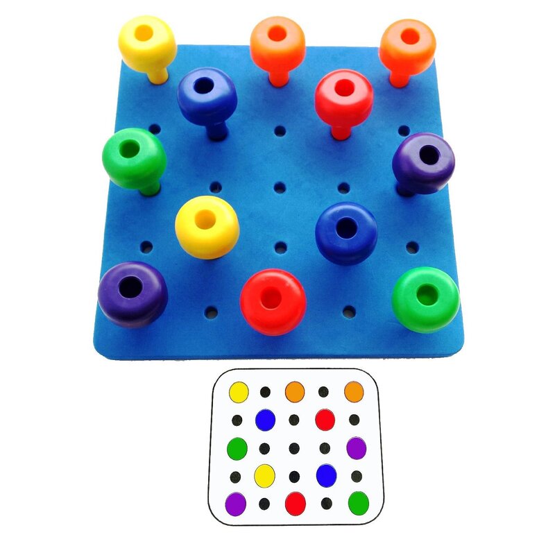 Montessori Sensory Pegboard - Develop Sensory Play Occupational Therapy