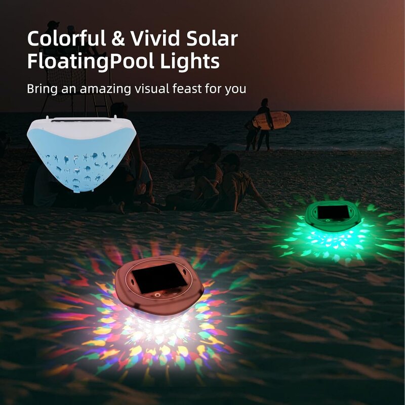 Multicolor Color-changing Garden Decoration Lamp - Outdoor Floating Pool Projector