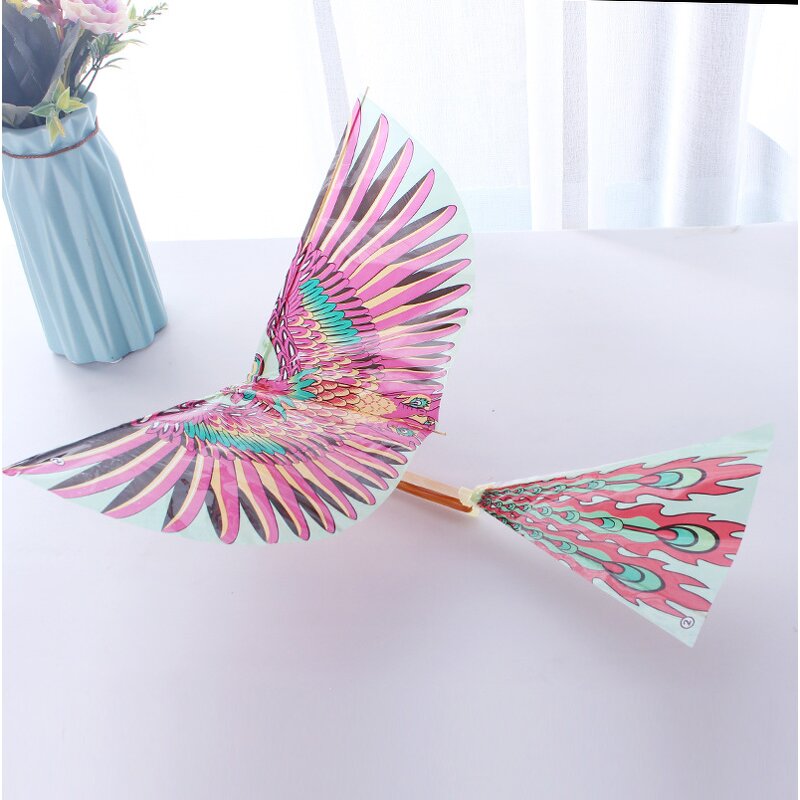 Rubber Band Powered Flying Bird - Flying Toy Bird