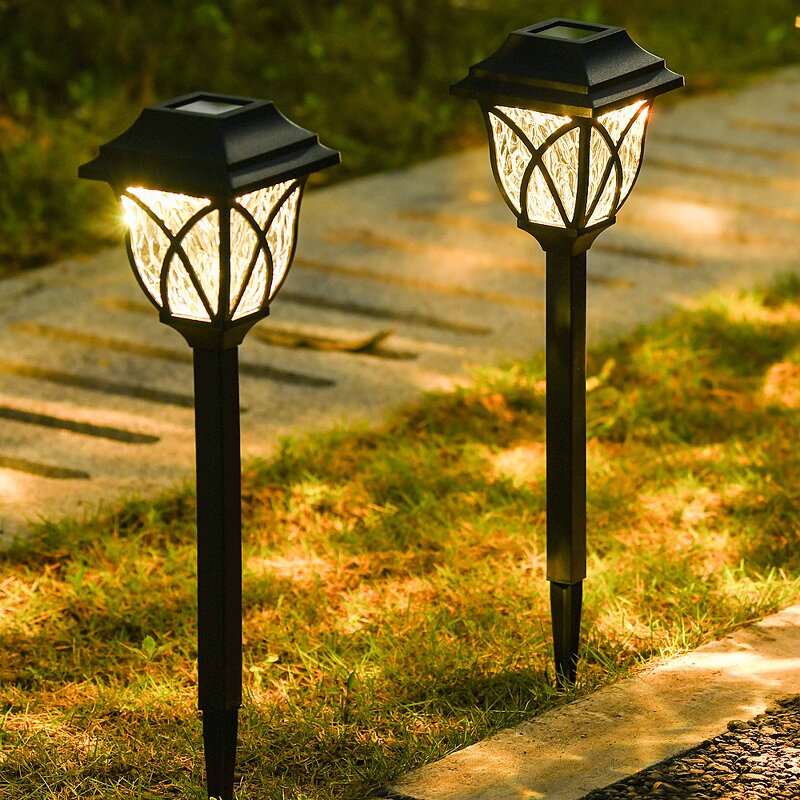 Solar Power Light with Garden - Solar Outdoor Light Cheap Solar Lights