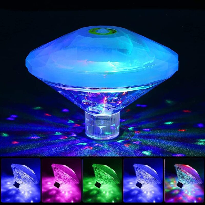 Bathtub Floating Light - Swimming Pool Lights with Colorful Pattern
